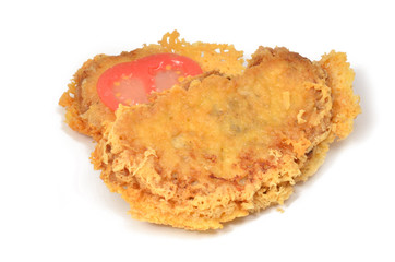 Schnitzel im Käse-Mantel