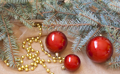 Christmas decoration background