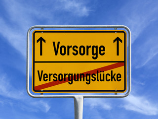 Von der Versorgungslücke zur Vorsorge