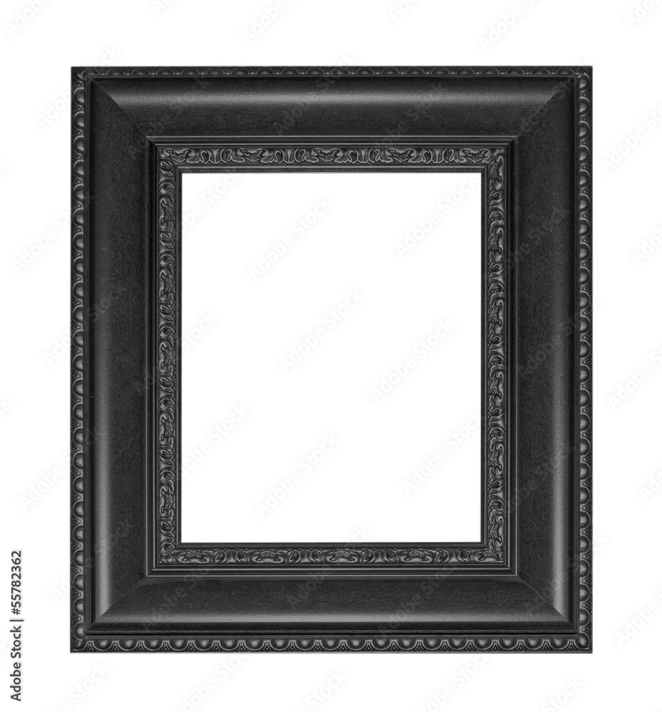 Wall mural picture frame