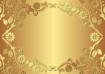 golden background