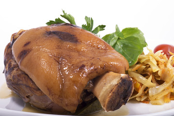 meat with vegetables