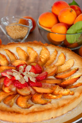 Apricot tart