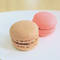 Tasty sweet macaron