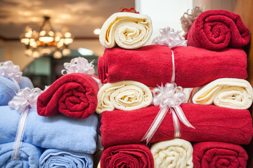 Wedding gift towels