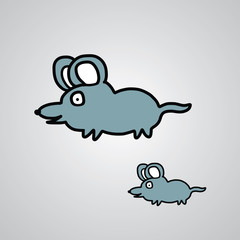 mouse cartoon sketch