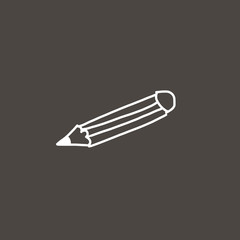 pencil hand drawn