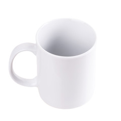 white mug