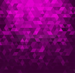 Fototapeta premium Abstract banner with triangle shapes