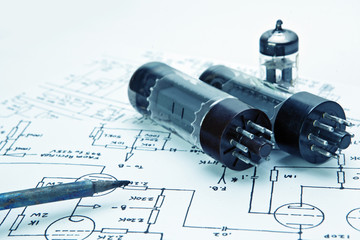 Electronic schematic tube amp
