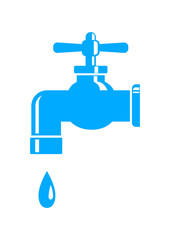 Water tap icon
