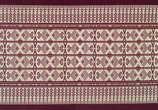 Colorful batik cloth fabric of thai style
