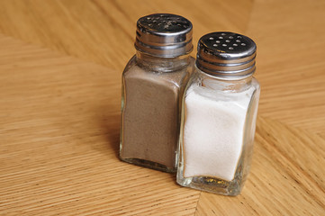 Salt and pepper shakers