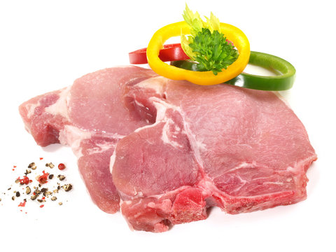 Schweinekotelett mit Filet