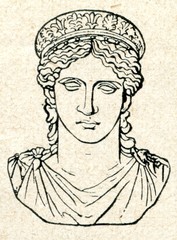 Fototapeta na wymiar Hera of Polykleitos