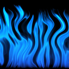 blue flame