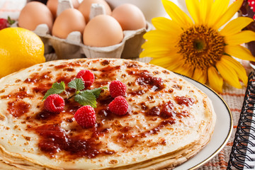 Delicious pancakes