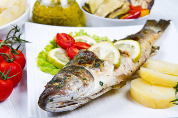 branzino alla griglia 