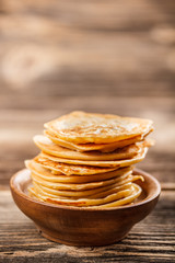 Stack of pancakes