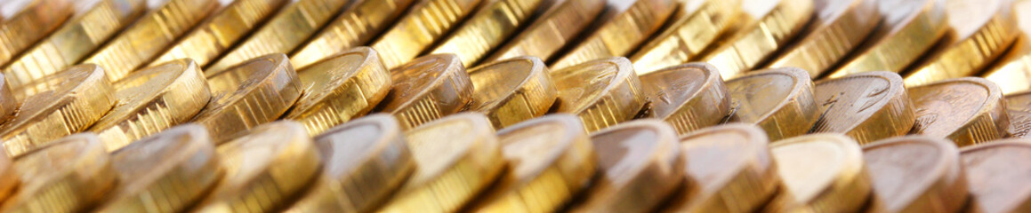a lot of golden money