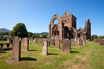 Sweetheart Abbey, Dumfries and Galloway, Scotland