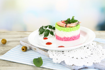 Colored rice