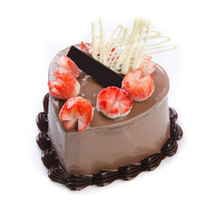 cake, Ice-cream cake on background