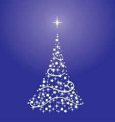 vector Christmas tree