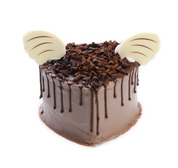 cake, Ice-cream cake on background