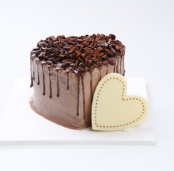 cake, Ice-cream cake on background