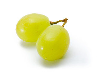 grapes Isolated on the white