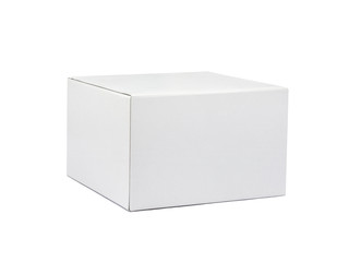 White box isolated on white background - 55799374