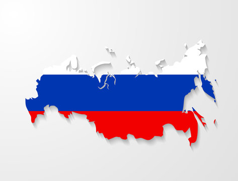 540 fotos de stock e banco de imagens de Russia Map Flag - Getty Images