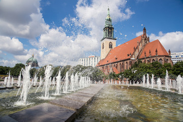 Fountain near St. Mary's Church, Berlin