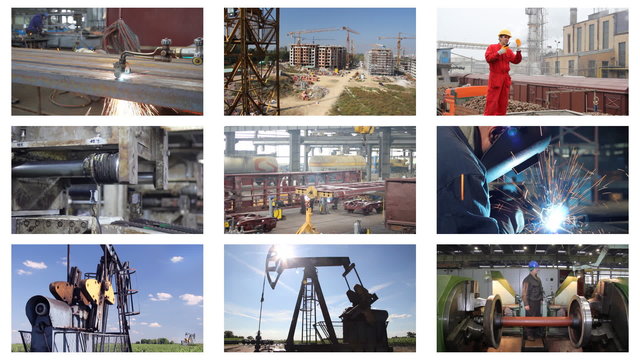 Industrial production multiscreen