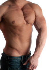 Naklejka premium bodybuilder