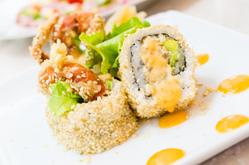 Crab roll