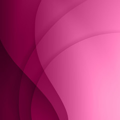 Purple smooth twist light lines vector background.