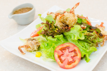 Crab salad
