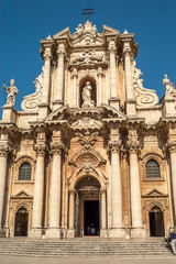 Fototapeta na wymiar Katedra w Syrakuzach