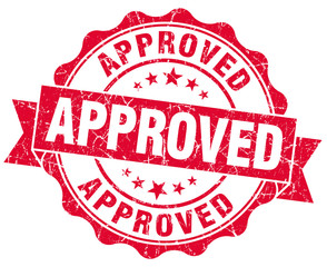 approved grunge red seal