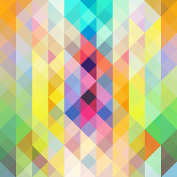 colorful mosaic shapes, abstract background
