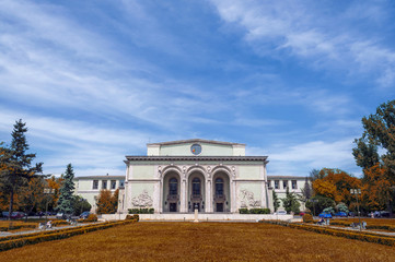 Romanian National Opera facade.