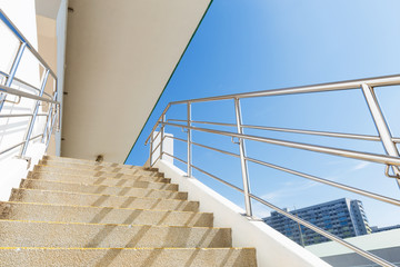 Cement staircase