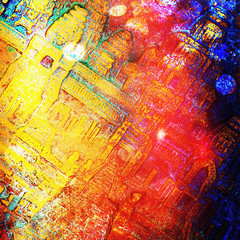 Obraz premium Grunge colorful background
