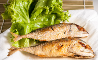Fried Mackerel Fish