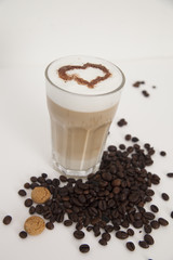 Latte Macciato Glas