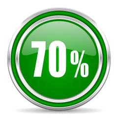 70 percent icon