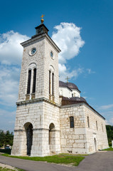 Fototapeta na wymiar Church of St. Elijah in Sokolac