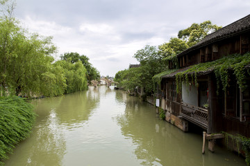 Ancient water town of Wuzhen, China